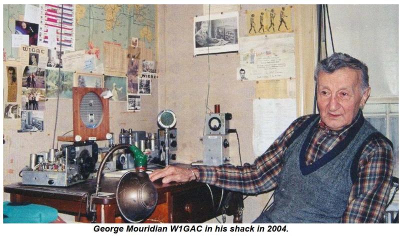 W1GAC in the shack in 2004