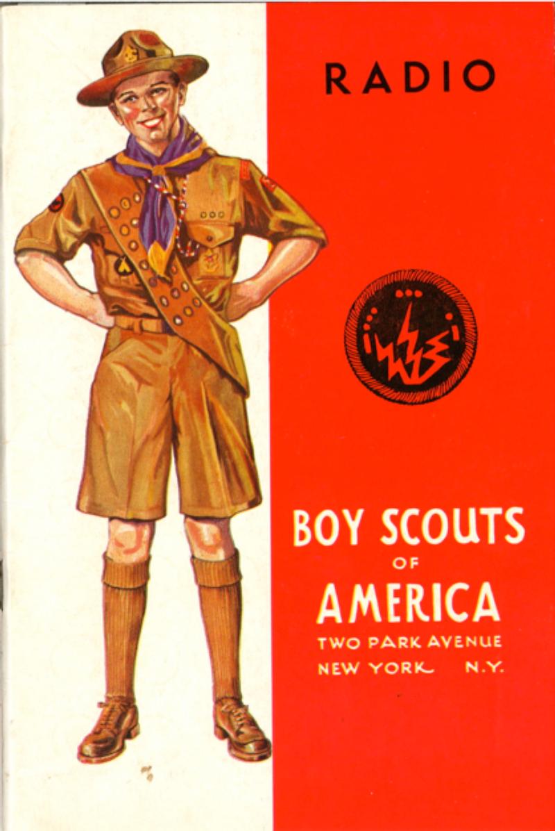 1940 Radio Merit Badge pamphlet