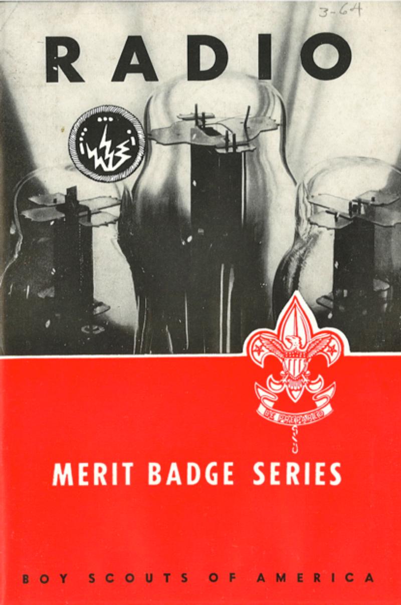 1947 Radio Merit Badge pamphlet