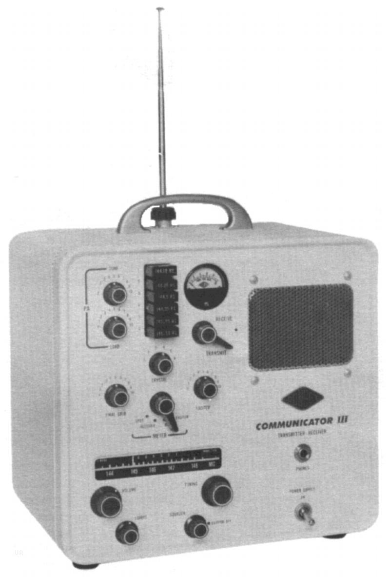 Gonset Communicator III for 2 meters