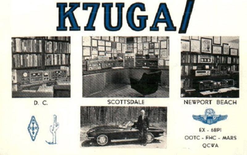 K7UGA QSL Cards