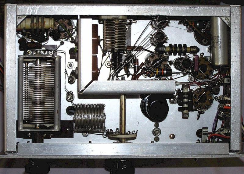 Transmitter under chassis