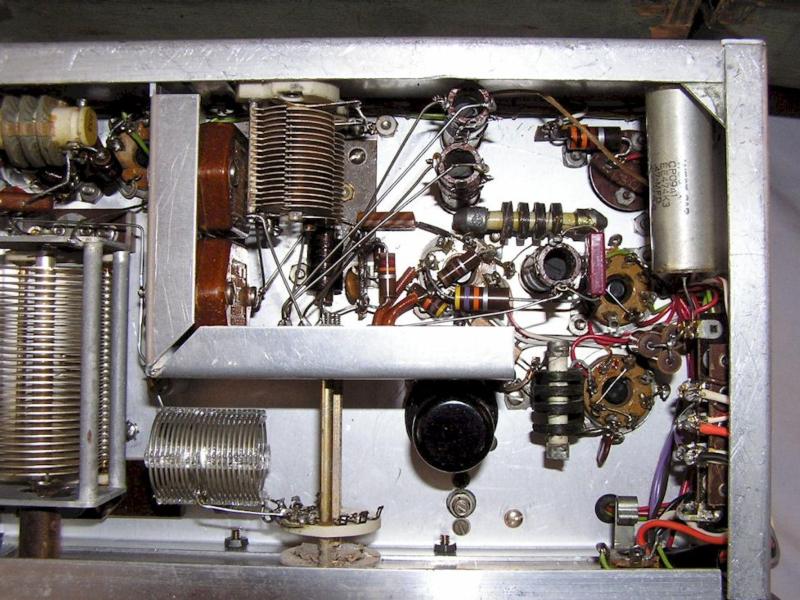 Transmitter chassis detail